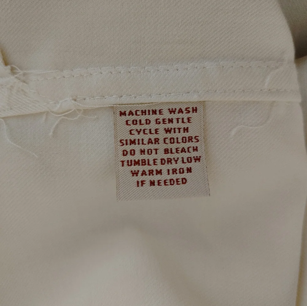 Caribbean Embroidered Short Sleeve Woven Shirt, Cream XL